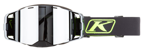 Klim Edge Goggle - Focus Asphalt Hi-Vis Dark Smoke Silver Mirror