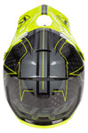 F3 Klim Carbon Helmet ECE - Velocity Black - Hi-Vis