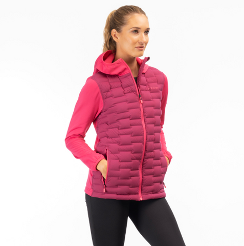Women's impendor down hybrid 2025 hoodie