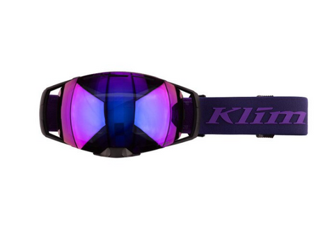 Klim Aeon Snow Goggle - Tech Heliotrope Purple Mirror