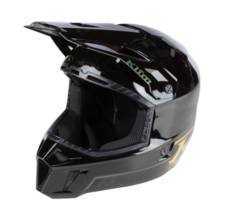F3 Klim Carbon Helmet ECE - Assault Camo Gold