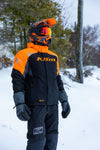 Klim Aeon Snow Goggle - Tech Fiery Red Smoke Red Mirror