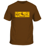 NXT LVL WY License Plate T- Shirt