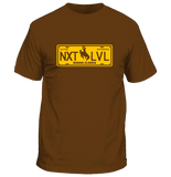 NXT LVL WY License Plate T- Shirt