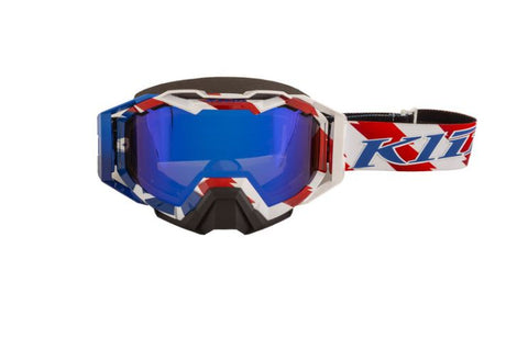 Klim Viper Pro Snow Goggle - Patriot Pledge - Dark Smoke Blue Mirror