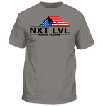 NXT LVL American Flag T- Shirt