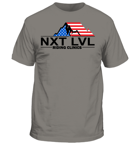 NXT LVL American Flag T- Shirt