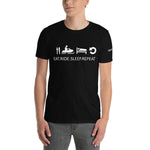 Eat Ride Sleep Repeat Short-Sleeve T-Shirt