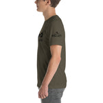 Eat Ride Sleep Repeat Short-Sleeve T-Shirt (Black Font)