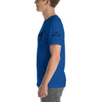Eat Ride Sleep Repeat Short-Sleeve T-Shirt (Black Font)