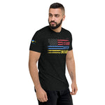 I Stand with Ukraine Charcoal T Shirt