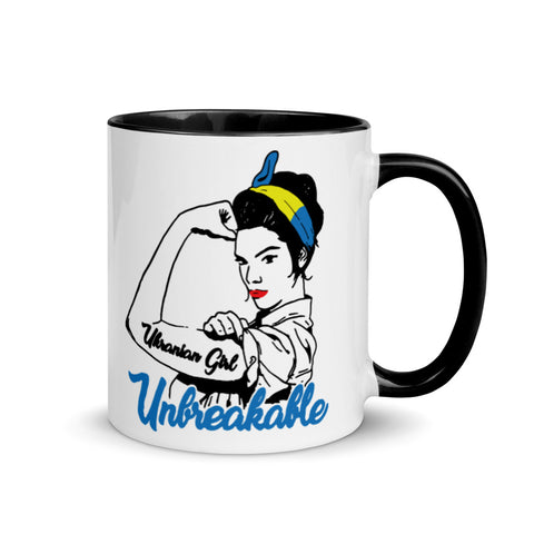 "Unbreakable Ukrainian Girl" Mug